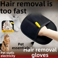 Pet static electricity hair removal gloves