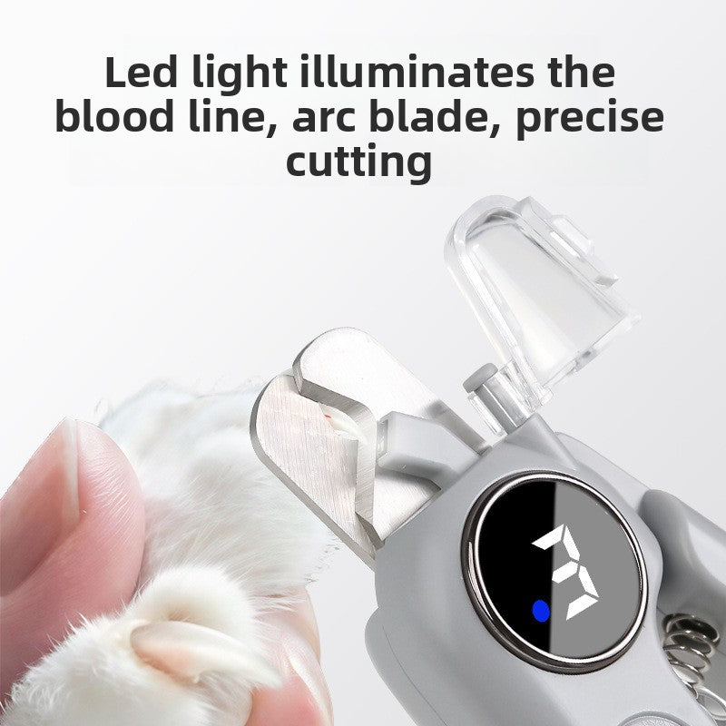 Electric Pet Nail Grinder Trimmer