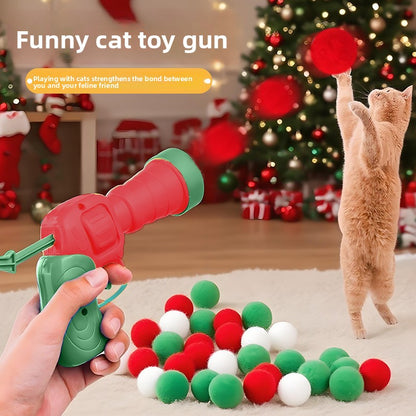 Cattuila™ Christmas Pet Cat Toy Ball
