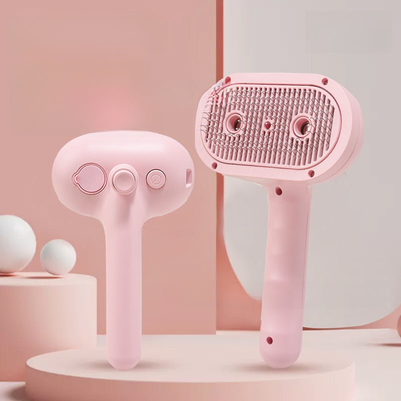 Electric Pet Hair Comb with Spray Function