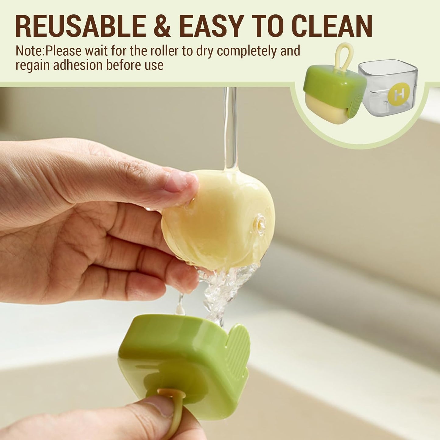 Cattuila™ Washable Portable Lint Remover for Clothing