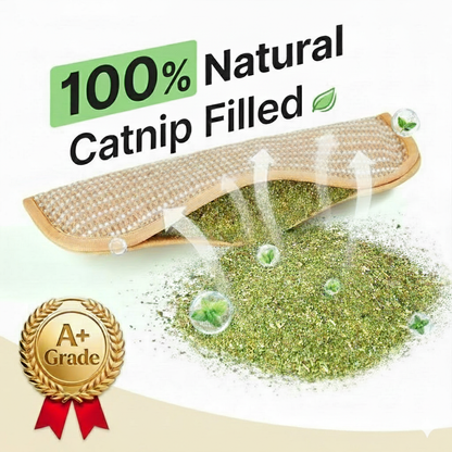 Cattuila™ Cat Mint Throw Pillow