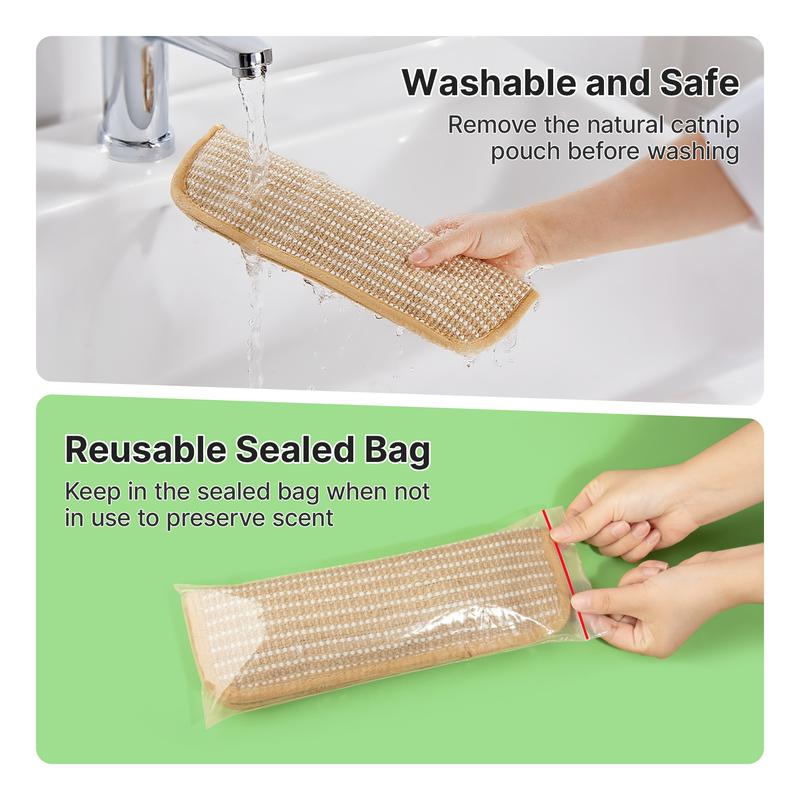 Cattuila™ Cat Mint Throw Pillow