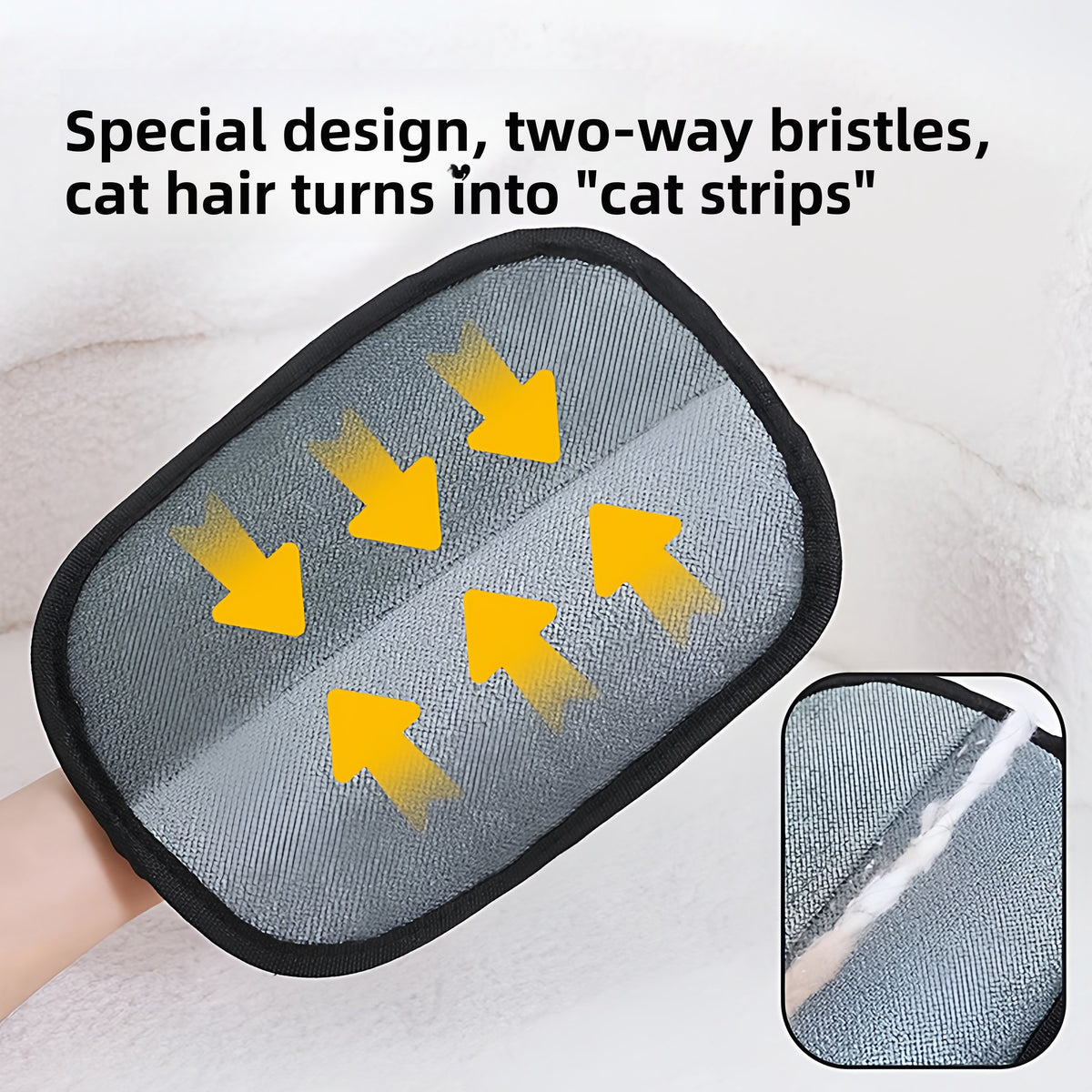 Pet static electricity hair removal gloves