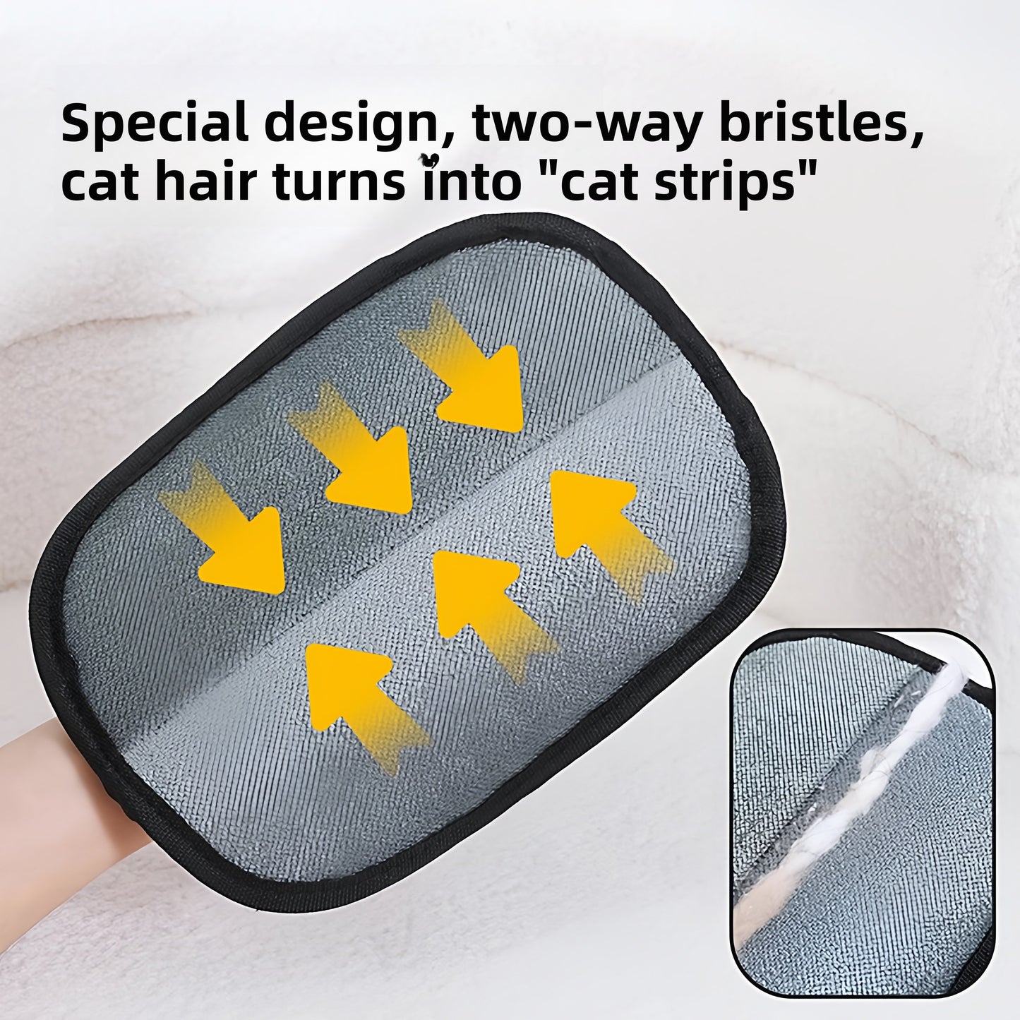 Pet static electricity hair removal gloves